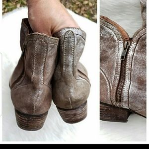 Seychelles Shoes - Seychelles Lucky Penny Metallic Booties Seychelles Shoes - Seychelles Lucky Penny Metallic Booties